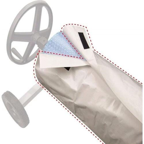 Swimming Pool Cover Solar Blanket Reel Protective Cover Waterproof Solar Pool Cover Protects Blanket From The Suns Harmful UV