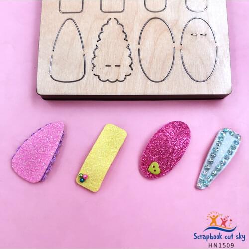 Hairpin HN1509 Muyu Wooden Mold Cutting Dies Suitable For Market General Machines