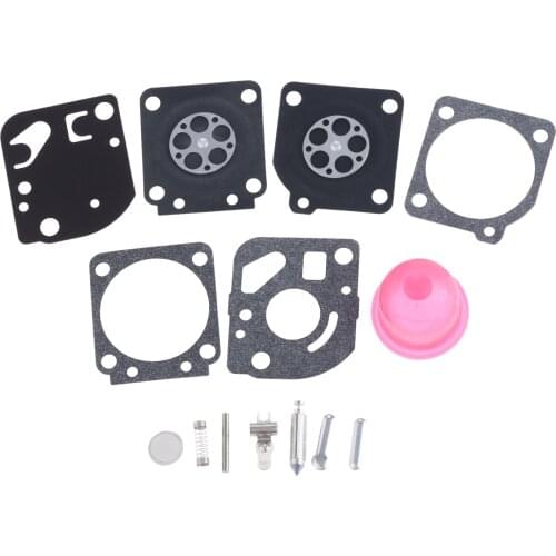 1 Set Carburetor Carb Rebuild Kit for ZAMA RB-73 Featherlite Plus Gas Trimmer GHT180 Gas Hedge Trimmer PL200 PL500 Gas Trimmers
