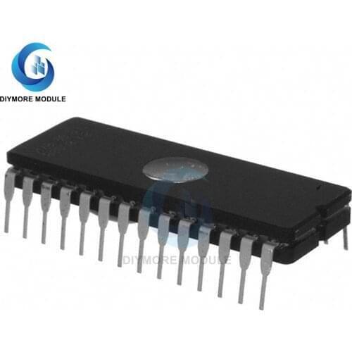 10 PCS/Lot M27C256B-10F1 Integrated Circuits 256Kb UV OTP EPROM IC Chip For Microprocessor Systems