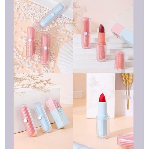 2021 Makeup Beauty Color Changing Lipstick Wholesale Matte Lipstick Matte Lipstick Make Up Matte Satin Lipstick Long Lasting