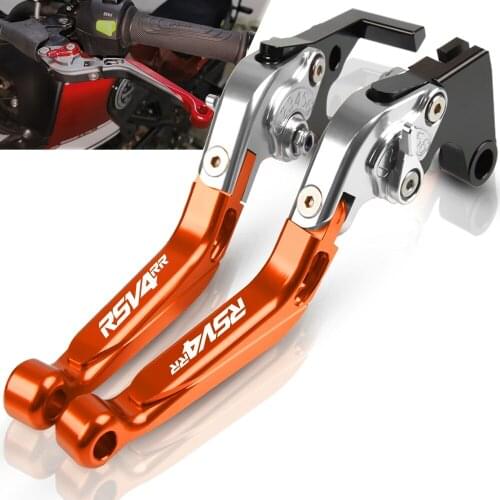 FOR Aprilia RSV4RR 2009 2010 2011 2012 2013 2014 2015 2016 2017 2018 2019 Motorcycles Folding Extendable Brake Clutch Levers