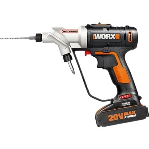 Double-head Lithium Electric Drill Switch The Charging Screwdriver Quickly Electric Screwdriver WX176