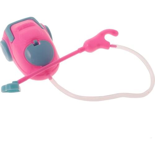1/6 Dollhouse Vacuum Cleaner Hoover Miniature Modern Cleaning Accessory for Dolls House Cleaning Tool