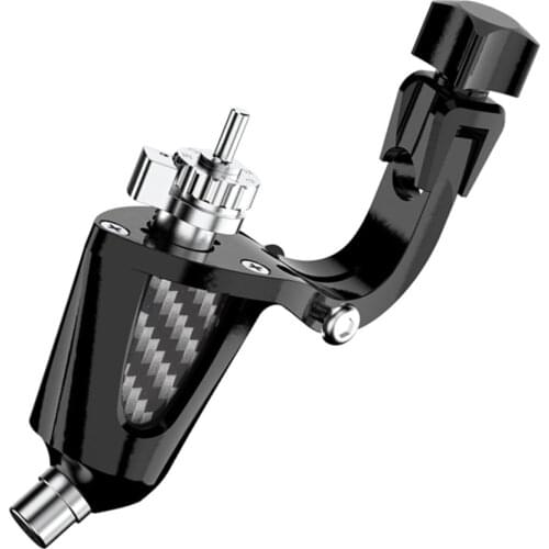 Professional Aluminum Rotary Tattoo Machine For Body Art Adjustable 1-5 mm Strong Motor Shader Liner Tattoo Machine