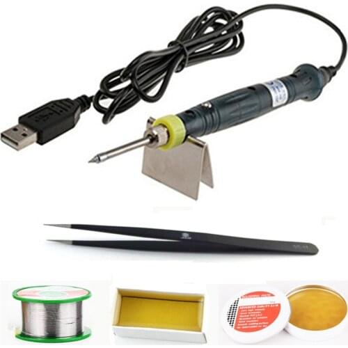 Mini USB Electric Soldering Iron 5V 8W Solder Station Sets