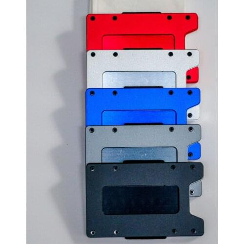 Multi function card cover, aluminum metal card package, credit card box, bank card