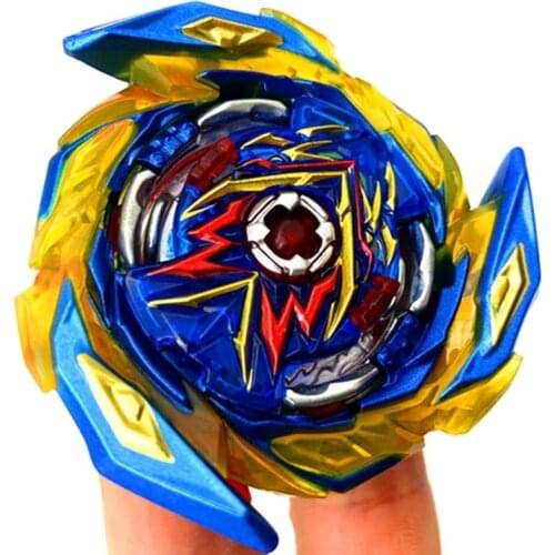 Flame B-163 Super King Booster Brave Valkyrie with Rubber Spinning Top Toys for Children