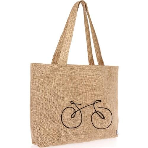 Organic Mesh Fabric Daily And Beach Bicycle Bag