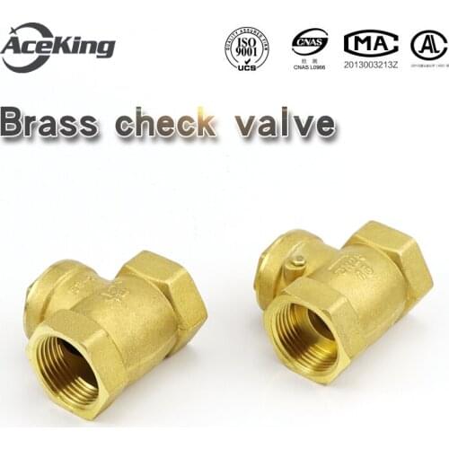 PPR brass check valve water pipe gauge dn15/20/25 check valve 4/6 minute vertical horizontal check valve DN15 DN20 DN25 DN32