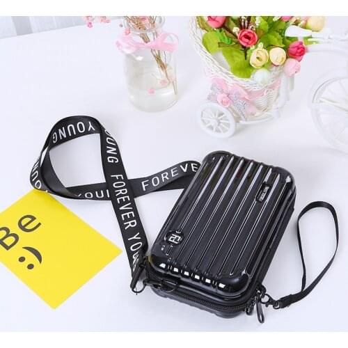 Luxury Hand Bags For Women 2020 New Suitcase Shape Totes Fashion Small Luggage Bag Women Famous Brand Clutch Bag Top-Handle