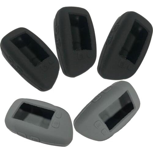 5PCS Silicone Case For CENMAX ST 5A Keychain Car Key Burglar Alarm Keychain Cover Shell Auto Key Case Protector