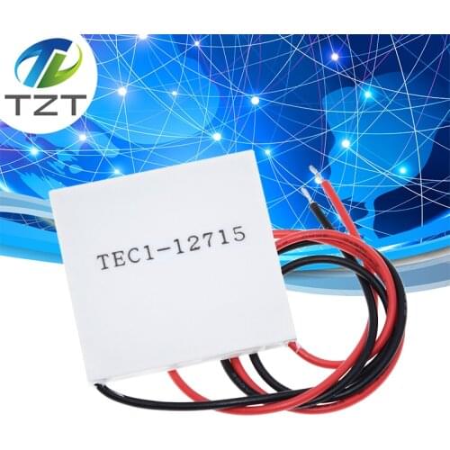 TEC1 12715 12715 136.8W 12V-15.4V 15A TEC Thermoelectric Cooler Peltier (TEC1-12715) If you want good quality, please choose us