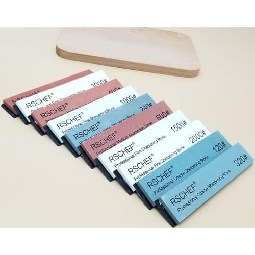 RSCHEF Upgrade Big and Small Petroleum Stones Grinder Petroleum Stone Knife sharpener Grindstone