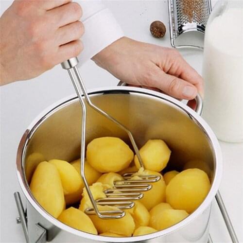 Kitchen Gadgets Potato Mud Pressure Mud Machine Potatoes Masher Pressure Mashed Potatoes Device Fruit Vegetable Tool Accessories