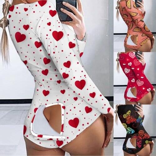 Spring Sexy Women Pajamas Plus Size Sleepwear Pyjamas Nightwear Jumpsuit Pajamas For Adults Short Romper Bodycon