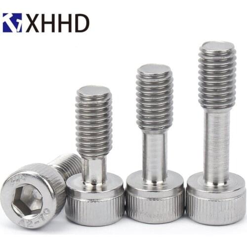 M3 M4 M5 M6 M8 M10 304 Stainless Steel Inner Hexagon Short Head Anti-drop Screw Loose Screw Half-thread Bolt