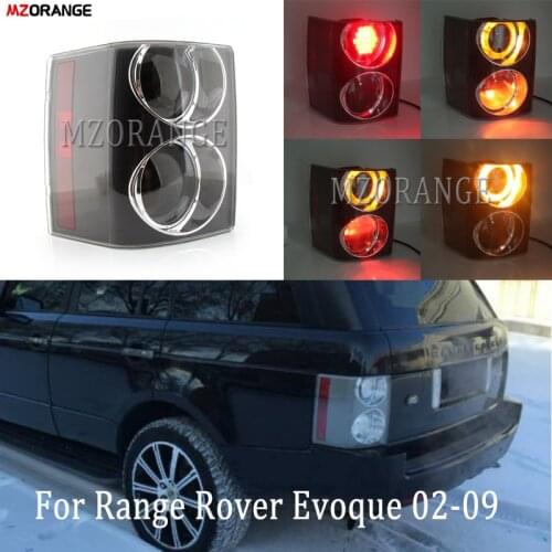 MZORANGE Rear Brake Lamp light Black Reverse Without Bulb Accessories for Land Rover Range Rover Evoque L322 2002-2009