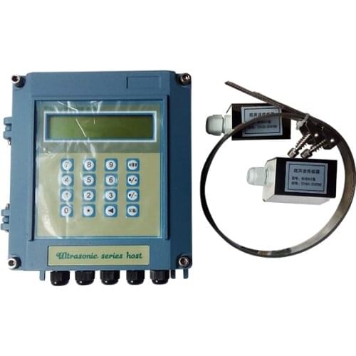 Sincerity Accurate 0.1 Precision Grade Clamp On Fuel Water Meter Diesel Ultrasonic Water Flow Meter