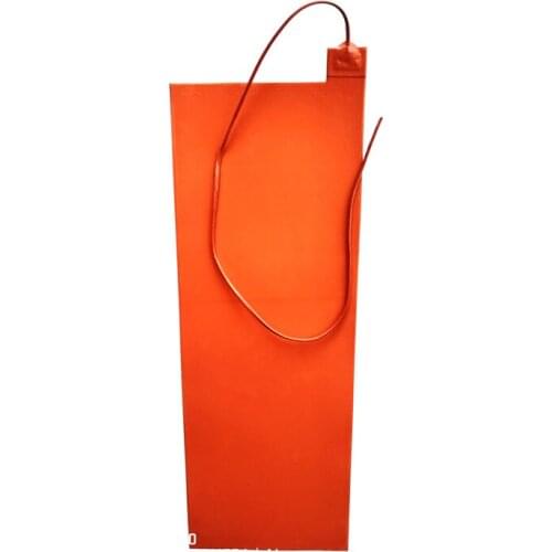 120v 280w 12in*36.5in Silicone Snowboard Press Heater 1000mm lead out from left corner of 304.8mm side