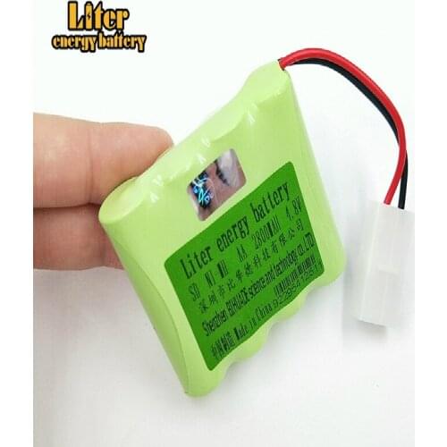 4.8v 2800mah AA NI-MH M Battery Ultra-high capacity upgrade Battery Electric toys RC car ship robot rechargeable