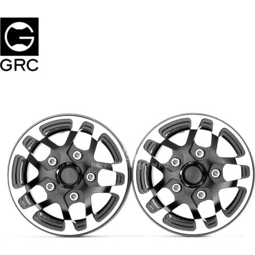 GRC 1.9 Inch Aluminum Wheel Rim #G07 For 1/10 RC crawler TRAXXAS TRX4 Defender K5 Blazer RC4WD D110 D90 SCX10 AT4 VS4 #GAX0138D