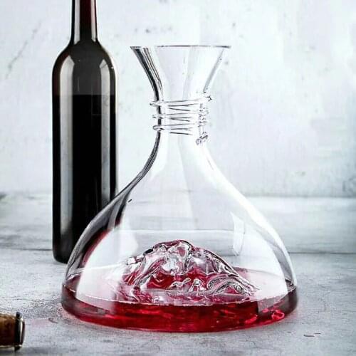 Iceberg Wine Decanter Wine Glass Creative Personality Lead-Free Crystal Glass Red Wine Decanter Wine Decanter Wine