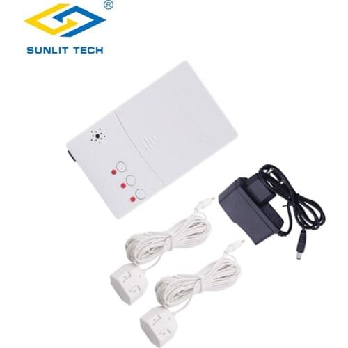Water Leakage Warning Control Unit WLZ-807 with 2pcs Water Cables for Home Overflow Protection