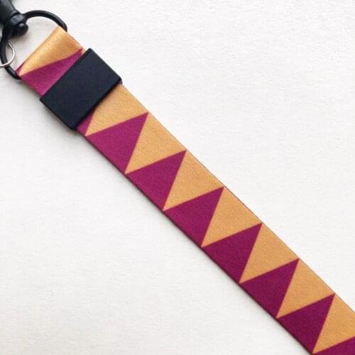 Anime JoJos Bizarre AdventureCaesar Anthonio Zeppeli Keychain Peripheral Mobile Phone Lanyard Wristband Webbing Detachable 45cm