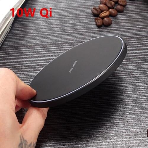 Fast Wireless Charger For LG V50 V40 V35 V30+ V30 V30S G7 G8 ThinQ For ZTE Axon 9 10 Pro 5G 10W Qi Charging Pad Phone Accessory
