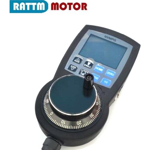 CNC 6 axis MACH3 NVMPG Handwheel used for RTM200 controller with Display USART port