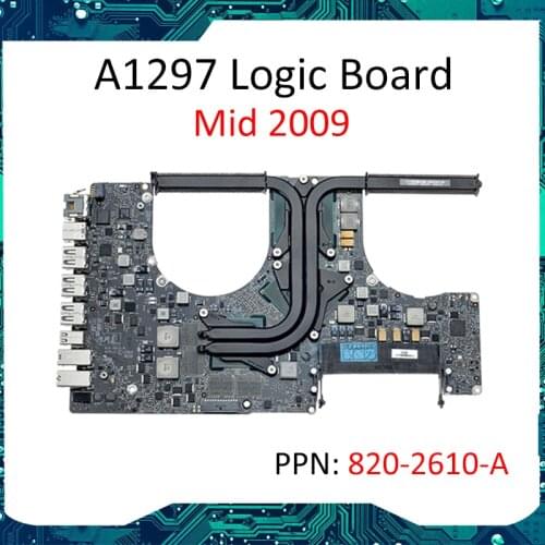 For MacBook Pro A1297 2009 820-2610-A T9600 2.8G mc226 Logic Board motherboard system board Fully Tested