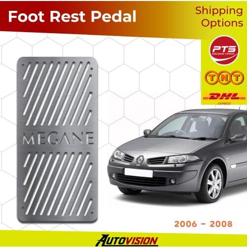 For Renault Megane 2 2006 2007 2008 Car Accessories ABS Chrome Foot Rest Pedal Body Molding Moulding Trim