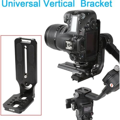 DSLR Camera L Bracket Vertical Horizontal Switching Tripod Head Quick Release Plate Arca Swiss for Digital Camera Stabilizer