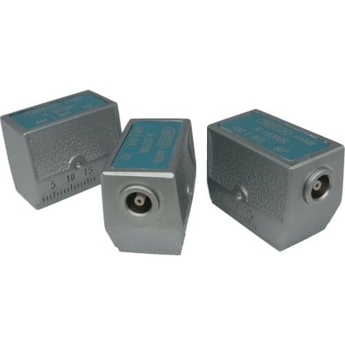 MWB Angle Beam Transducer UT PROBE 4MHz / 8x9mm 45, 60,70 degree 3pcs Equality Krautkramer MWB45-4, MWB60-4, MWB70-4
