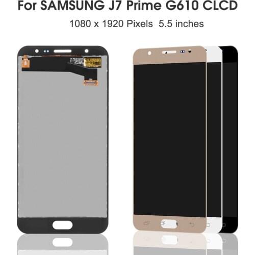 Original 5.5'' LCD For SAMSUNG GALAXY J7 Prime LCD G610 G610F G610M Display Touch Screen Digitizer Assembly