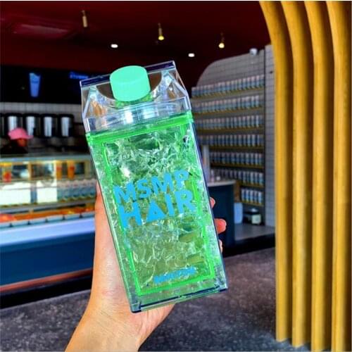 Portable 400ML Creative Juice Milk Water Bottle Kettle Sport Camping Hiking Drinkware My Drink Bottle Outdoor Travel Student Cup