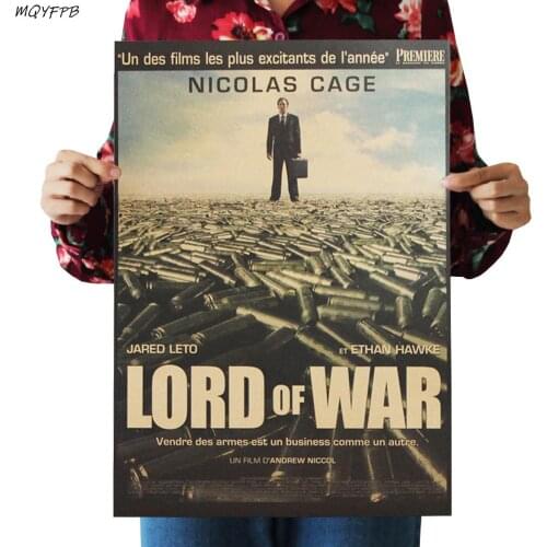 Movie Lord of War Kraft Paper Poster Home Wall Room Decoration Painting 50.5x35cm