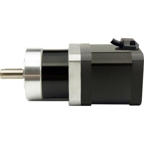 NEMA17 Stepper Motor 0.6NM with Planetary Gearbox 4:1/5:1/10:1/16:1/20:1/25:1/40:1/50:1/100:1 reducer Ratio motor length 47mm
