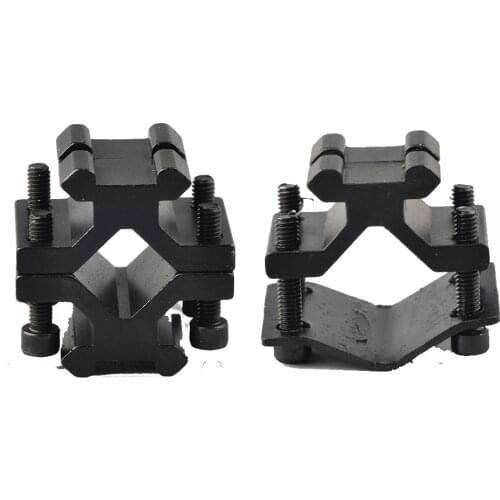 Tactical Universal Adjustable Rail 20mm Picatinny/Weaver Barrel Mount Adapter for Scope Flashlight Laser