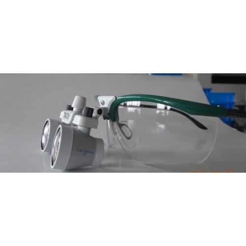 TAOS 2.5 X 550mm Surgical Binocular Magnifier flip up Galilean dental loupes glasses