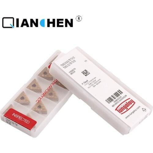 Tungaloy TNMG160408-TM T9125 TNMG160408-TS NS9530 Carbide CNC Inserts CNC Japan 10pcs Internal Turning Tool Hard Alloy