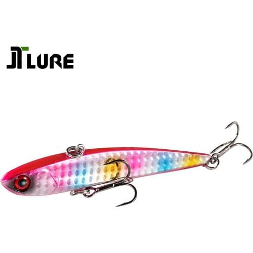 90mm 18g/23g VIB Fishing Lure Sinking Vibration Wobblers Hard Artificial Bait for Fishing Tackle JT9322