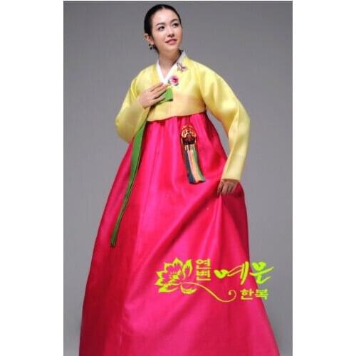 Hanbok Dress Custom Made Korean Traditional Woman Hanbok Korean National Costume Korean Fashion Clothing Asian Clothes