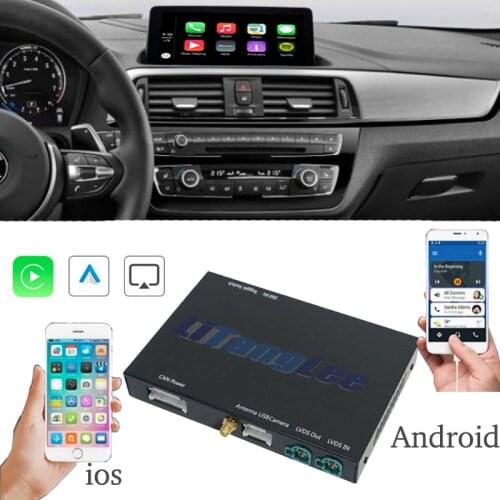 Car Camera Carplay Decoder Adapter For BMW 1 M1 F20 F21 CIC NBT EVO Mirror Link Display Android Auto Play 360 BirdView