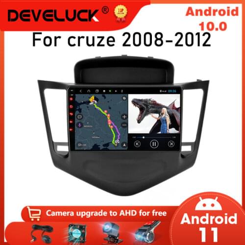 Android 10 Car Player Stereo audio Radio For Chevrolet Cruze 2008 - 2013 2014 2015 Multimedia Video Navigation GPS 2 Din MP5 DVD