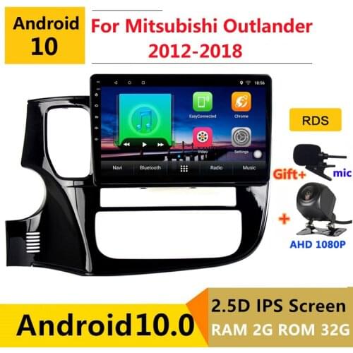 Android 10 Car DVD Multimedia Player GPS For Mitsubishi Outlander 3 GF0W 2013 2014 2016 2020 audio auto radio stereo navigation
