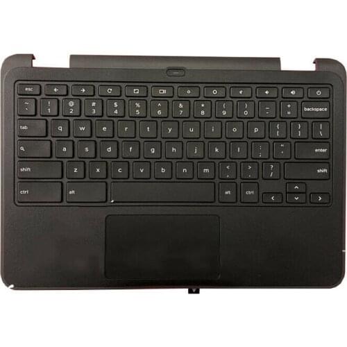 Dell Chromebook 11 3190 Palmrest Upper Case US Keyboard Bezel KB Touchpad 00h122