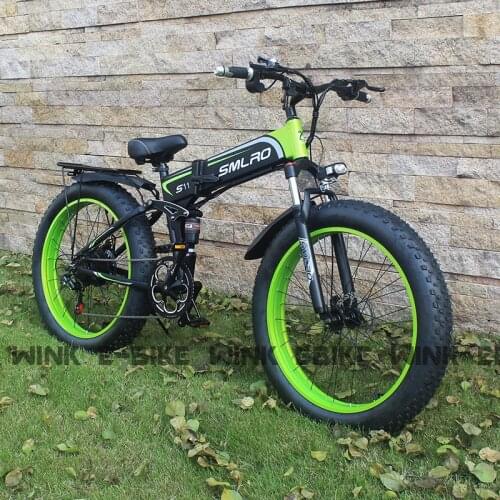 Electric bicycle 48V 1000W 14Ah Electric Beach Bike 4.0 Fat Tire Electric Bike Mens Mountain Bike Snow ebike 26inch Bicycle