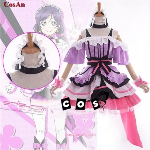 Anime LoveLive Tojo Nozomi Cosplay Costume Kira Kira Sensation Lovely SJ Uniform Dress Activity Party Role Play Clothing S-XL